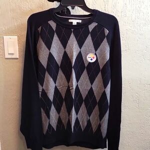 Cutter & Buck Pittsburgh Steelers Argyle Sweater